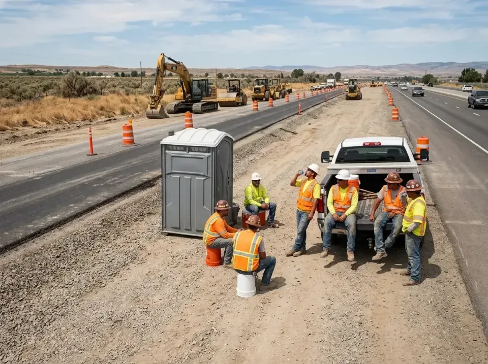 highway-road-construction-crew-007 — frequently asked questions, Porta Potty and Restroom Rentals in Anthony, KS